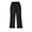 Black#bermuda capri shorts, variant on Bermuda Capri Shorts for Women Knee Length Cotton Drawstring Elastic Waist Crop Casual Summer Jogger Capris with Pockets Coffee,XL