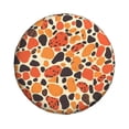 thumbnail image 2 of Multi-Size Car Tire Dust Cover Sunscreen, Corrosion, Dust And Water Keep Spare Tires Clean Leopard Skin Print Style Orangered_3 16 Inch, 2 of 8