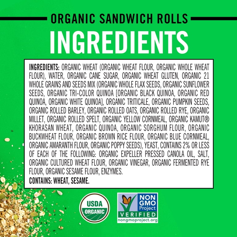 Dave's Killer Bread 21 Whole Grains and Seeds Organic Sandwich