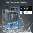 thumbnail image 5 of Joreek Nugget Ice Maker Countertop with 3.2Qt Water Tank, Ready in 5-8min, 40lbs Per Day, Soft Chewable Pellet Ice, Self-Cleaning Pebble Ice Maker Machine for Home/Party/RV/Camping, 5 of 8