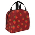 thumbnail image 2 of Easygdp Strawberry Bolsa Térmica Premium - Tela Oxford Impermeable, Gran Capacidad, Bolsillo Frontal, Unisex para Trabajo, Escuela, Actividades al Aire Libre y Picnics, 2 of 8