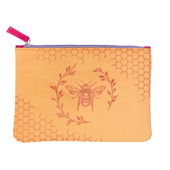 Pollinator Collection Queen Bee Accessory Pouch, (Hardcover)