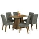 thumbnail image 1 of Juego de Comedor Mesa y 6 Sillas Madesa Fabiana Marrón/Gris, 1 of 11