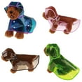 thumbnail image 1 of Imperméable pour Animaux de Compagnie à Capuche Réutilisable en Plastique Imperméable pour Chiot Manteau Transparent Vêtements de Pluie pour Chien, 1 of 9