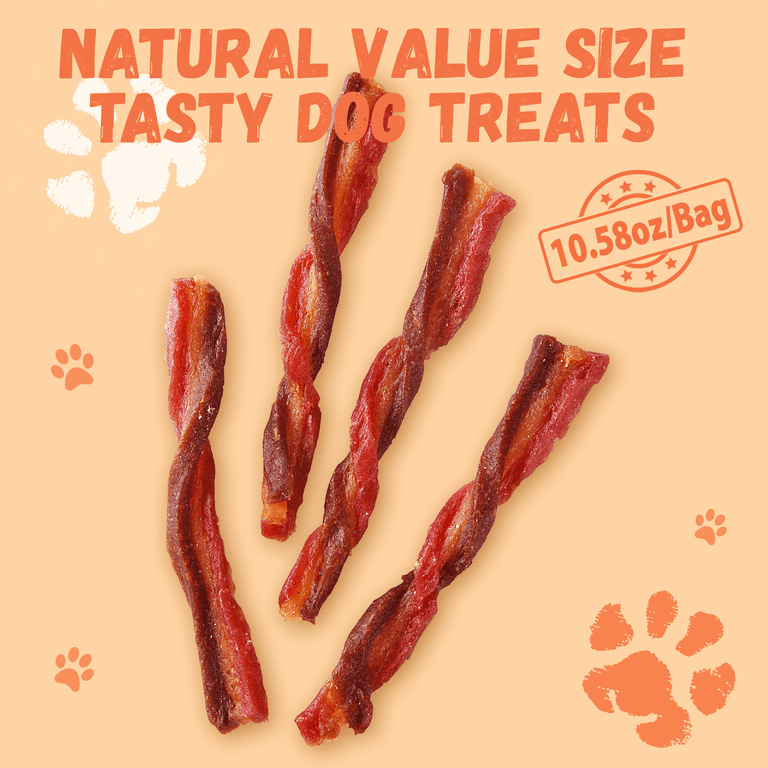 Beef, Chicken & Duck Twist Dog Treats, 11oz photo 7