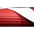 thumbnail image 7 of Pleated Marine Vinyl Upholstery Fabric  Bright Red 54" Wide By the Yard Boat Auto, 7 of 7