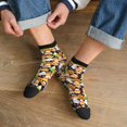 thumbnail image 3 of Pofeuu Halloween1 Print 30cm Socks, Adult Running Hiking Socks for Youth and Adult, 3 of 7