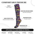 thumbnail image 5 of Compression Socks for Women and Men - Retro Cassette Music Compression Socks Circulation for Workout, 5 of 8