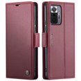thumbnail image 1 of Funda tipo cartera Xiaomi Redmi Note 10 Pro Max con cierre magnético, RFID, tarjetero, soporte, carga inalámbrica, 1 of 5