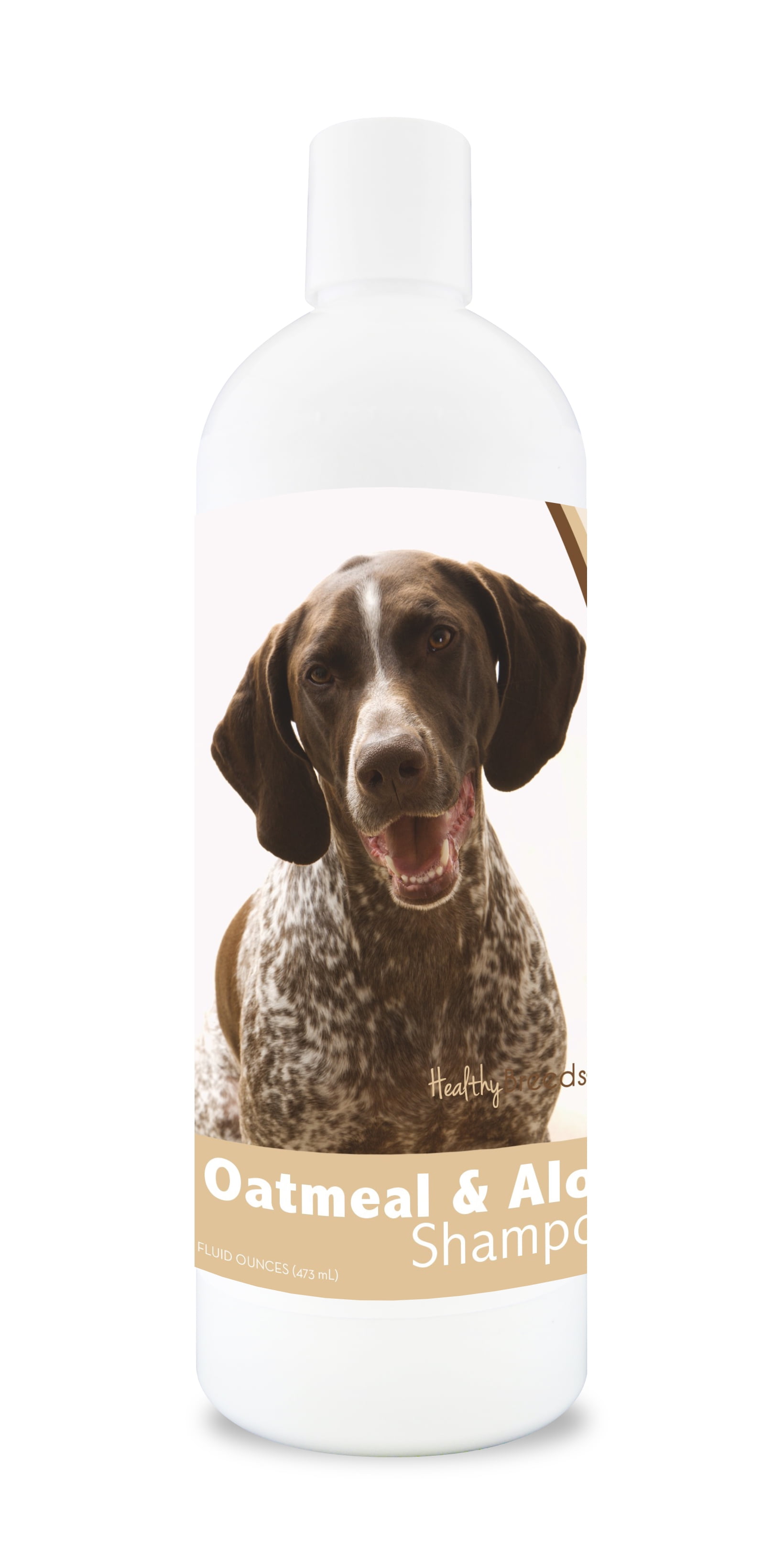 Healthy Breeds German Shorthaired Pointer Oatmeal Dog Shampoo with Aloe 16 oz