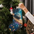 thumbnail image 5 of Defioc Colorful Planet Universe for Christmas Stockings 18" Personalized Holiday Stocking for Family, Farmhouse Decor, Xmas Tree Decoration, 1 Pack, 5 of 7