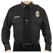 First Class Polycotton Long Sleeve Uniform Shirt - White - L