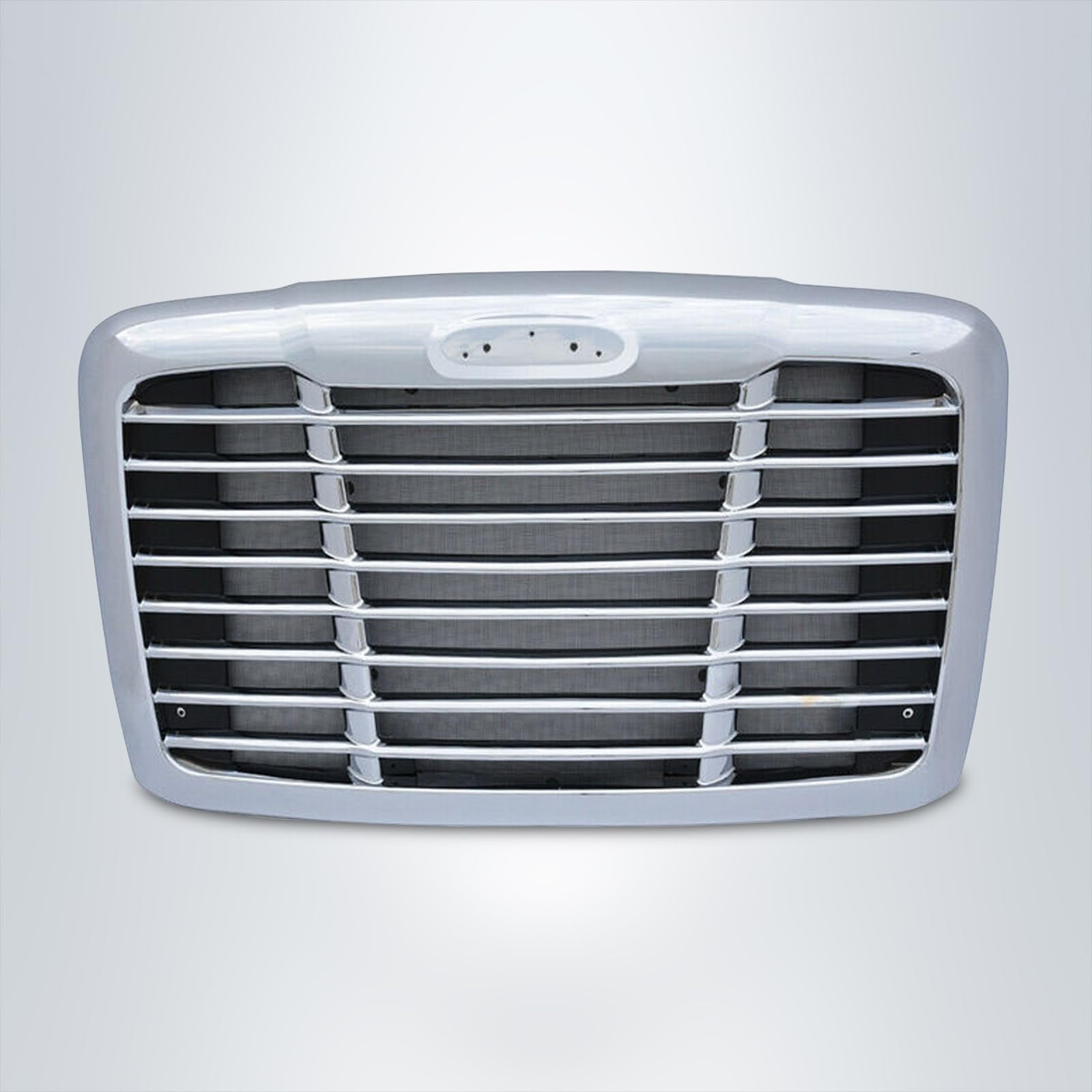 TORQUE Replacement Chrome Grill Grille for 2008-2017 Freightliner Cascadia Trucks with Bug Screen (TR032)