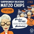 thumbnail image 2 of The Matzo Project Matzo Chips, Everything, Kosher, Vegan, Nut-Free, Nothing Artificial (6 oz, 3 pack), 2 of 8