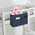 thumbnail image 5 of YiFudd Bedside Table Organizer Storage Bag, Large Capacity Hanging Pouch for Phones & Books, 5 of 5