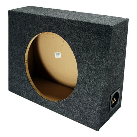 Single 12" Subwoofer Universal Standard Cab Truck Sub Box Enclosure Speaker