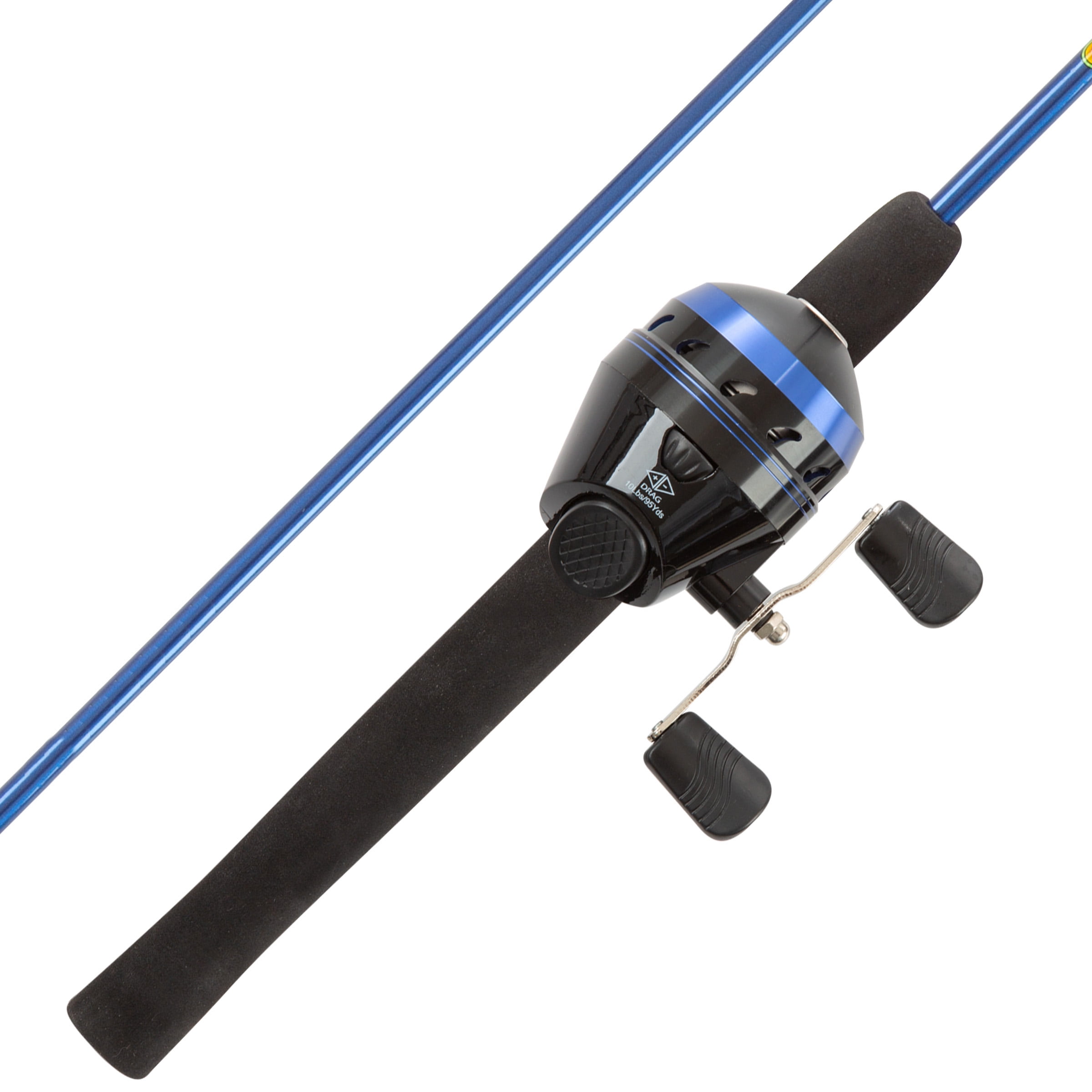 RAD Sportz Beginner Spincast Fishing Rod & Reel Combo- 5 ...