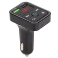 thumbnail image 1 of Transmisor FM Bluetooth 5.0 Bling Bling Adaptador de radio de coche con Pantalla LED, 1 of 12