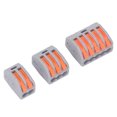 thumbnail image 5 of 60Pcs PCT Lever Wire Connectors Anti Aging Press Type Quick Connect Lever Cable Connectors 250V 4KV, 5 of 5