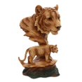 thumbnail image 2 of unison gifts MMH-461 9.5 INCH Tiger Scene, Multicolor, 2 of 6