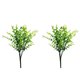 thumbnail image 1 of Flores artificiales Advancent 2 uds ecológicas de plástico blanco lechoso, 1 of 6