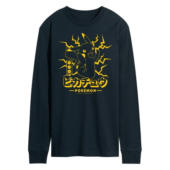 Pokémon - Pikachu Lightning - Men's Long Sleeve T-Shirt