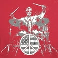thumbnail image 3 of CafePress - Abraham Lincoln Playing Drums T Shirt - Men's Classic Graphic Cotton T-Shirt, 3 of 4