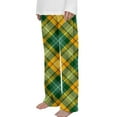 thumbnail image 2 of ATOGUTA Girls Flannel Long Plaid PJ Bottoms Boys Lounge Pants with Pockets Size 2T-14, Multicolor, 2 of 5
