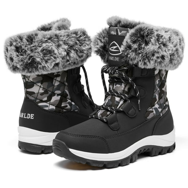 Engtoy Women Snow Boots Winter Warm Casual Shoes Waterproof Comfortable