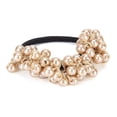 thumbnail image 2 of Xinyolin Sweet Women Faux Pearl Elastic Ponytail Holder Hair Rope Band Tie Accessory, 2 of 8