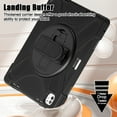 thumbnail image 6 of XYX Case for 13-inch iPad Pro 13 M4 2024 (Model:A2926/A3007) with 360 Degree Rotating, Hand Strap, Shoulder Strap, Black, 6 of 7
