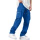 thumbnail image 5 of Ceisia Men's Solid Color Loose Cargo Pants with Multi Pockets & Drawstring Waist Blue S Gifts, 5 of 9