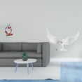 thumbnail image 2 of Estatua de resina,Estatua de resina de pensador sentado,Escultura de ángel,Estatua de ángel para decoración del hogar,manualidades,color blanco,Escultura de ángel Figura de resina Regalos, 2 of 8
