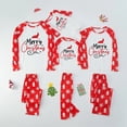 thumbnail image 3 of Conjunto de pijamas navideños para padres e hijos, ropa de dormir de manga larga con cuello redondo, traje de dormir estampado, conjuntos de dos piezas para mujeres, hombres, niños y bebés, nuevo, 3 of 4