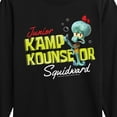 thumbnail image 3 of Kamp Koral - Kamp Kounselor Squidward - Toddler & Youth Long Sleeve Graphic T-Shirt, 3 of 6