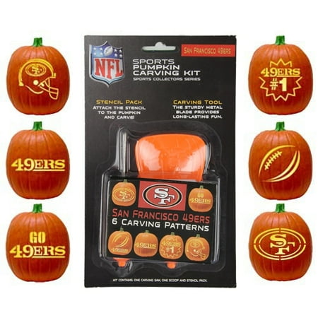 San Francisco 49ers Pumpkin Carving Kit - No Size