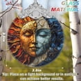 thumbnail image 2 of Adorno colgante Jocidea Sun Moon, vitral 7x9 cm, 2 of 6