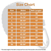 Leatherboss Braided Leather belt Big and Tall sizes Black Brown