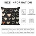 thumbnail image 5 of SHANXI Love Heart Decorations Gift Wedding Pillowcases 20x20in, 5 of 5