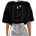 thumbnail image 1 of Blusa holgada informal con hombros descubiertos y estampado de cuello redondo para mujer Fridja  gope90, 1 of 5