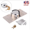thumbnail image 1 of Heavy Duty 1/2 X Van Garage Shed Door Security  Hasp Set Lock 73mm Steel, 1 of 1