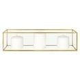 thumbnail image 2 of Koyal Wholesale Long Glass Candle Holder Centerpiece Box, 16 x 4 x 4 Gold Centerpiece Tray Decor, Long Table Centerpiece, 2 of 5