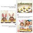 thumbnail image 4 of GOOHOCHY 12pcs Pascua Chick Decor Simulación Mini Chicks Decoración de escritorio para el hogar (Amarillo), 4 of 7