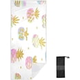 thumbnail image 2 of Dreamtimes Beach Towels Pineapple Gold Glitter Camping Towels Sand Free Beach Towel, 30"x60" Large Beach Towels Quick Dry Bath Travel Towels Pool Yoga Beach Mat for Men Women, 2 of 7