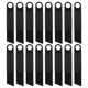 thumbnail image 1 of GOOHOCHY 25 raspadores de pedernal de acero inoxidable para encender fuego. Suministros de supervivencia: equipo generador de chispas para acampar, hacer senderismo y aventuras al aire libre., 1 of 8