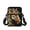Abstract Art Horse Pattern, variant on Chririnla Christmas Satchel Sling Bag Featuring Corgi String Lights, Adjustable Zippered over Shoulder Bag for Women for Shopping and Travel