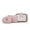 Pink, variant on Laura Women's Cosmetic Punch 10 Pcs Sets, Small Travel Makeup Bag by Mia k. - Pink