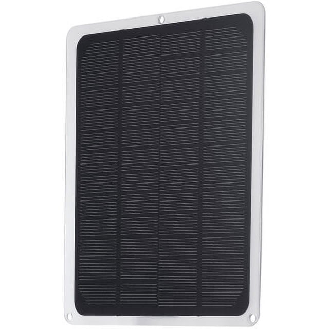 Panel solar monocristalino 12V 10W pequeño generador solar RUIOIU