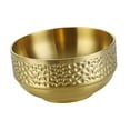 thumbnail image 2 of yotijay Double-walled Metal Serving Bowl for Camping Snack Appetizer Kitchen Cooking Small, 2 of 9