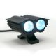thumbnail image 2 of Faro Para Moto Rasen Auxiliar Led Tipo Aguila 2 Ojos Blanco Con Luz Alta, Baja Y Estrobo      amarillo, 2 of 6